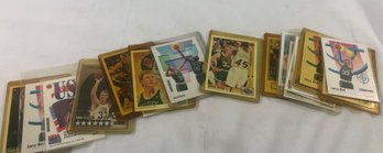 Larry Bird Lot Of Cards In Plastic Holders
