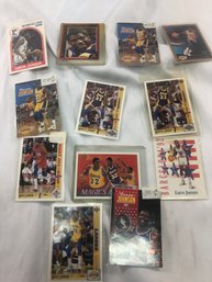 Magic Johnson Basketball Card Lot