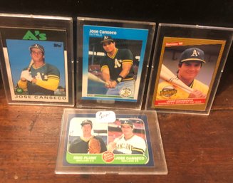 Lot Of Jose Canseco Rookie Cards