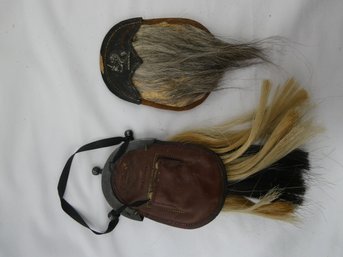 Pair Of Vintage/Antique Horsehair Sporran
