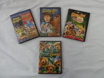(Lot Of 4) DVD's - Scooby Doo And Spooky Buddies