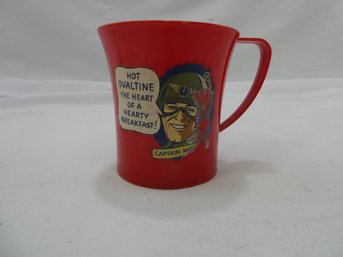 Ovaltine Captain Midnight Plastic Mug