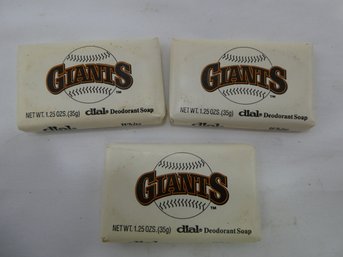 (lot Of 3) NY Giants Dial Soap Samples