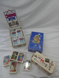 (Lot Of 3) Basesball Card Boxes - One Sealed! Upper Deck Major League Series Two  And Others