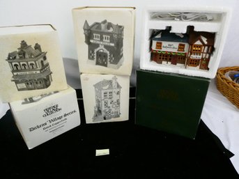 (Lot Of 6) Dept 56 Heritage Village Collection / Dickens Village Series