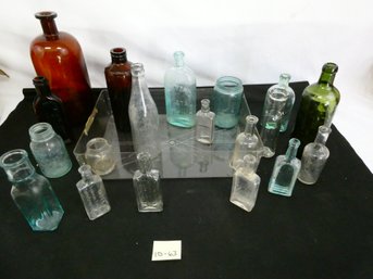 Clean Lot Of Antique Bottles