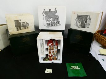 (Lot Of 7) Dept 56 Heritage Village Collection / Dickens Village Series