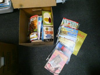Box Lot Of Paper / Magazines / Ephemera
