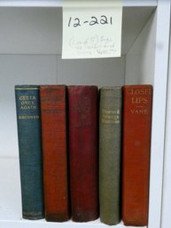 Lot Of 5 Books Not Found On Line. Rare?