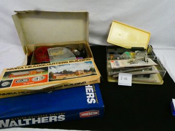 Lot Of HO Scale Buildings And Accessories! Many New In Packages! Train Stuff