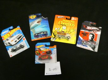 Lot Of 5 Hot Wheels And Matchbox Cars. Unopened