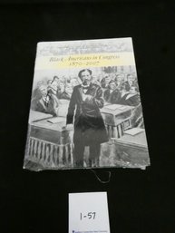 Book - Black Americans In Congress 1870 - 2007. New In Shrink Wrap.