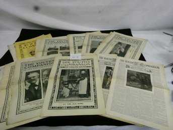 Vintage Lot Of 20 Youth's Companion! 1897 - 1902