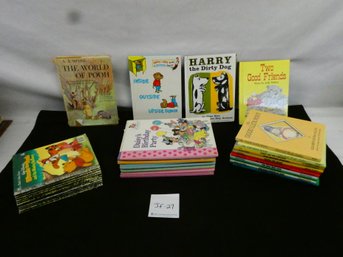 Very Nice Clean Lot Of Children's Books! More Than 35 - Little Golden Books, Minnie And Me, And More!