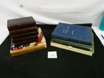Very Nice Lot Of Vintage Books! History Of The United States 5 Volumes, West Point, And More.