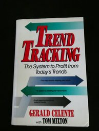 Hardcover Book - Trend Tracking: The System To Profit From Today's Trends, By Gerald Celente / Wiley 1990