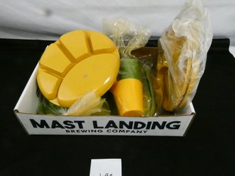 Lot Of Plastic Dinner Ware Sets! Appear To Be New And Unused. Great For Camping!
