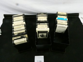 Lot Of 8 Track Tapes With Cases.