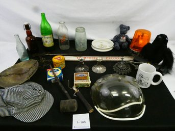 End Of Consignment Lot Of Item! Vintage Scale, Bottles, Candle Stick Holders And More!