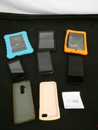 Electronics Lot! Cell Phones, Small Tablets, And Phone Cases.