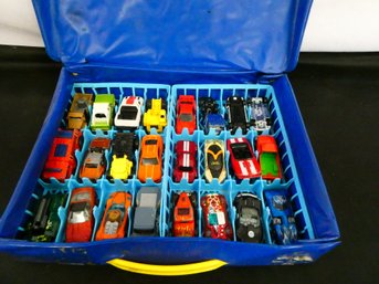 Nice Lot Of Vintage Toy Cars In Case! Hot Wheels, Disney, Tonka,  Matchbox