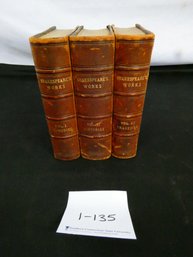 The Dramatic Works Of William Shakespeare! Volumes 1, 2 & 3 - 1881