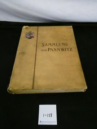 Book - Large Format Die Sammlung Von Pannwitz, Mnchen. 1905 The Pannwitz Collection, Munich.