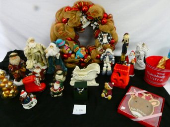 Large Lot Of Nice Christmas Decorations!