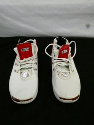 Varsity Red And White Air Jordans! Men's Size 9.5 -- As-Is Condition