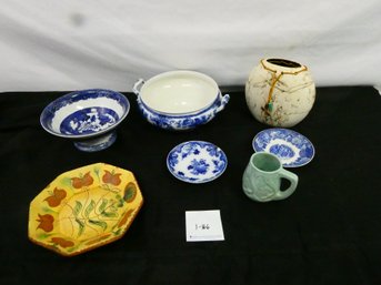 Mixed Lot Of Glass And Pottery Items!