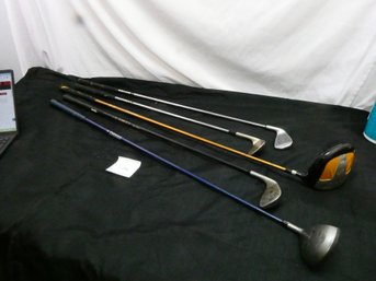 Nice Lot Of 5 Golf Clubs! Paragon, G Force, Nike, And More.