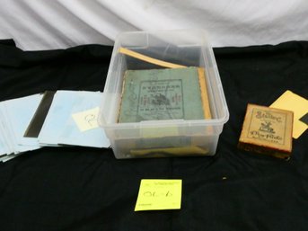More Than 30 Exposed Glass Photographic Plates - Gov. Chamberlain (Maine C. 1867) And CT? Shoreline
