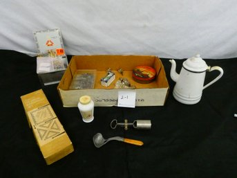 Interesting Lot Of Vintage Hardware And Other Items!