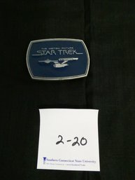 Star Trek The Motion Picture Belt Buckle!! 3.5' X 2.5'