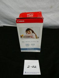 Box Of Cannon 4x6 Photo Paper. 108 Sheets - Unopened