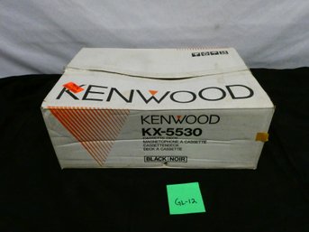 Kenwood KX-5530 Cassette Deck In Original Box! In Great Condition