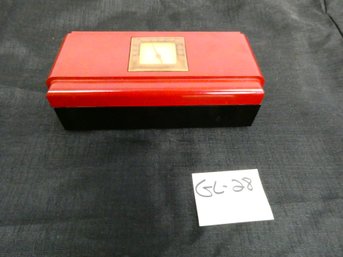 Bakelite Box With Built-in Thermometer - Cigarette Box?