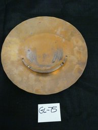Wendell August Forge Handmade Solid Bronze Plate/Ashtray - Hand Made For Pabst Breweries