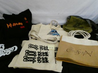 Awesome Lot Of Concert Bags! Def Leppard, Chicago, Bon Jovi, Cheap Trick And More!!