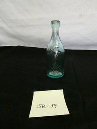 This Is A Nice Squat 1860s Blob Top Beer / Soda Bottle- H. Knebel 458 4th St. NYC NY