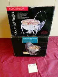 (Lot Of 2) Chafing Dishes In Original Boxes