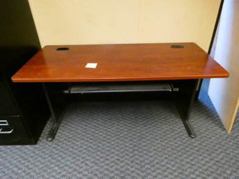 High Quality Metal/wood Computer Desk With Keyboard Tray - 60' X 27' X 30'H
