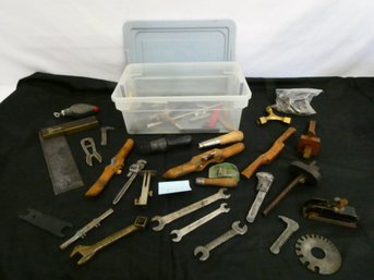 Awesome Lot Of Vintage Tools! Vintage Hinsdale Wrench, Herbrand Tappet Wrenches, And Much More!!