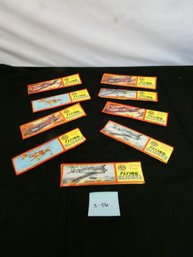 Lot Of 9 Power Prop Flying Gliders! New In Packages