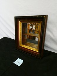 Nice Vintage Mirrored Shadow Box! 15 X 17 X 5 Deep
