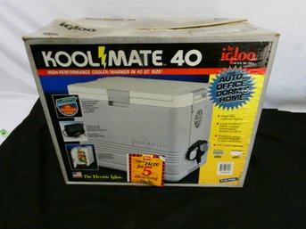 Kool Mate 40 By Igloo!  Plugs In To Keep It Cool!!