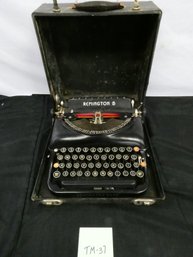 Remington 5 Typewriter In Case