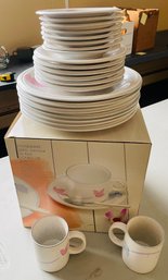 Studio Nova Dishes - Full Set Of 20 Pieces In Original Box AND Extra Mugs, Bowls, Plates And Dinner Plates Too