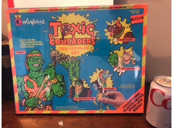 Toxic Crusaders Game, New In Box -- -look This One Up!!!