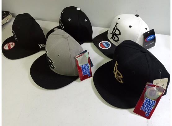 LB Baseball Caps Lot Of 5